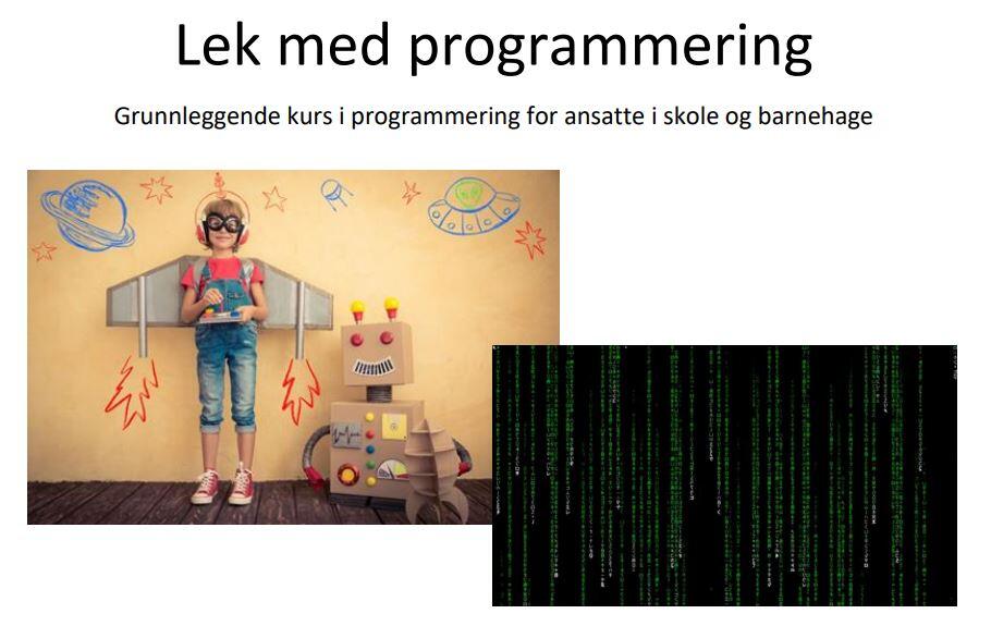 Lek med programmering